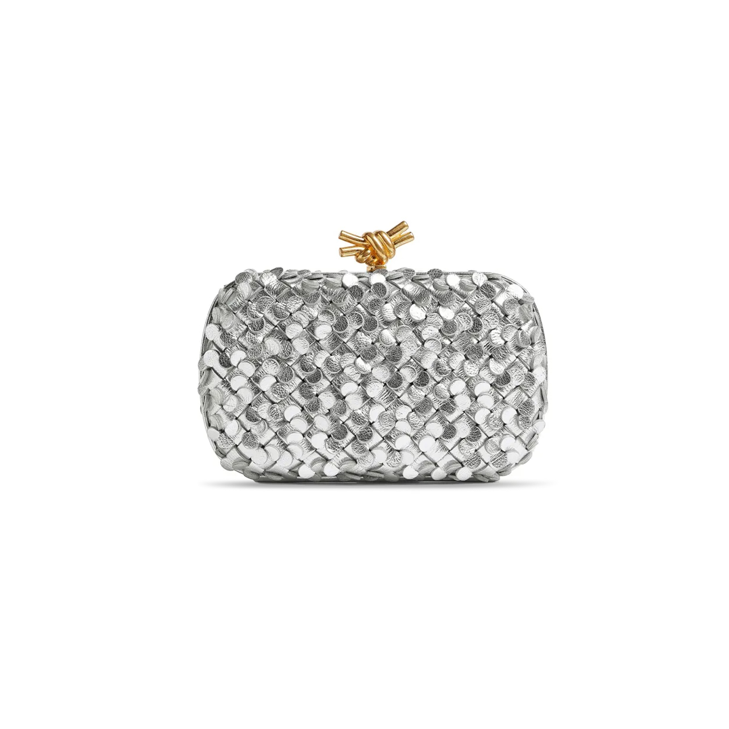 BOTTEGA VENETA KNOT MINAUDIÈRE CLUTCH 717622V3SF18107 (20.5*12.5*6cm)